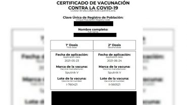 Habilitan ayuda para gestionar certificado de vacunación