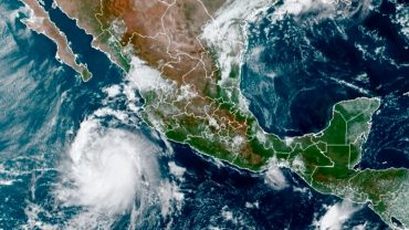Huracán Pamela afecta a Baja California