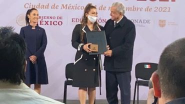 Aremi Fuentes es galardonada con el Premio Nacional de Deporte